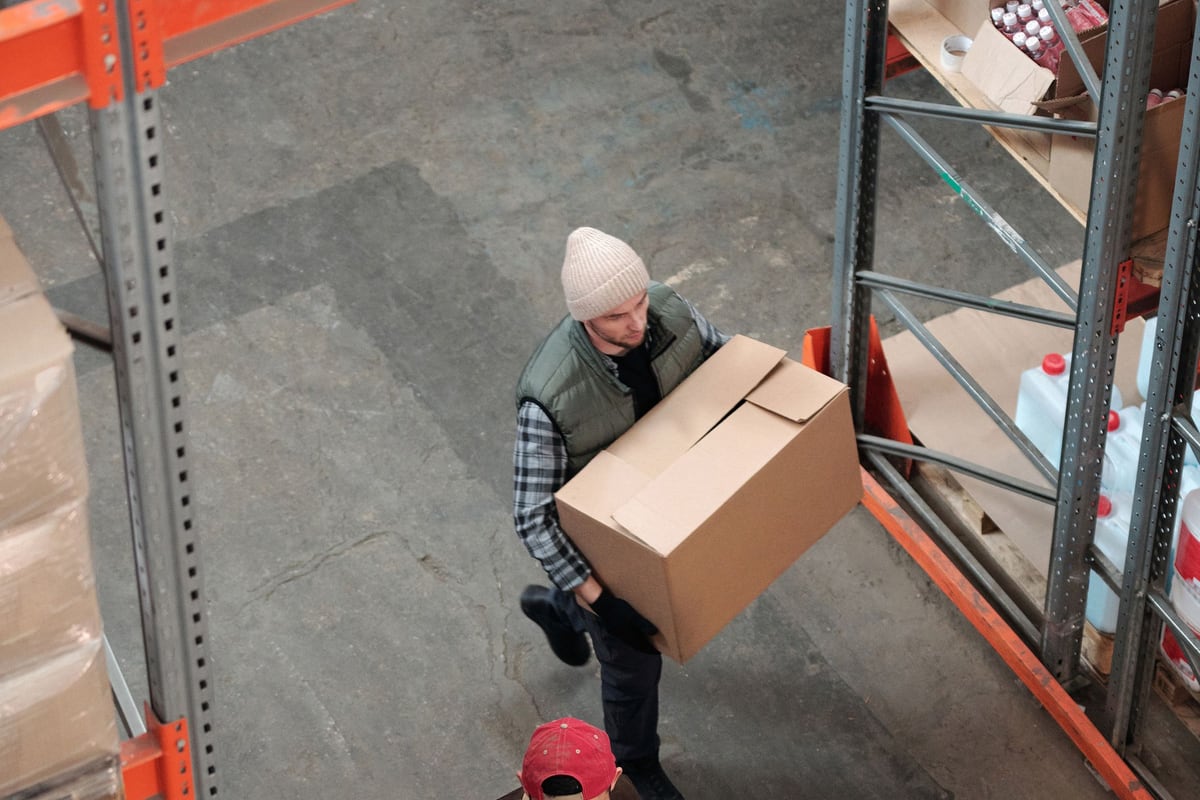 Fulfillment participants coordinating an international logistics exception